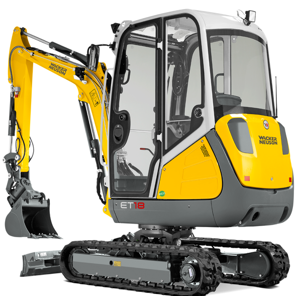 ET18 VDS - Tracked Conventional Excavator