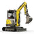 EZ26 - Tracked Zero Tail Excavator