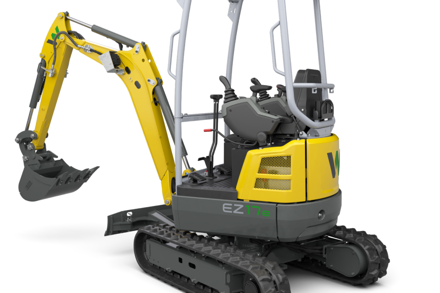 EZ17e - Fully Electric Tracked Zero Tail Excavator