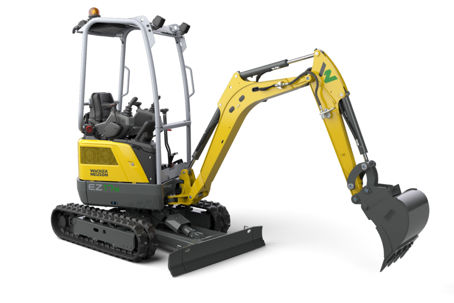 EZ17e - Fully Electric Tracked Zero Tail Excavator